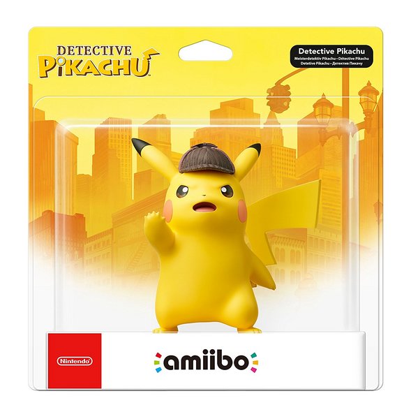 FIGURA AMIIBO DETECTIVE PIKACHU